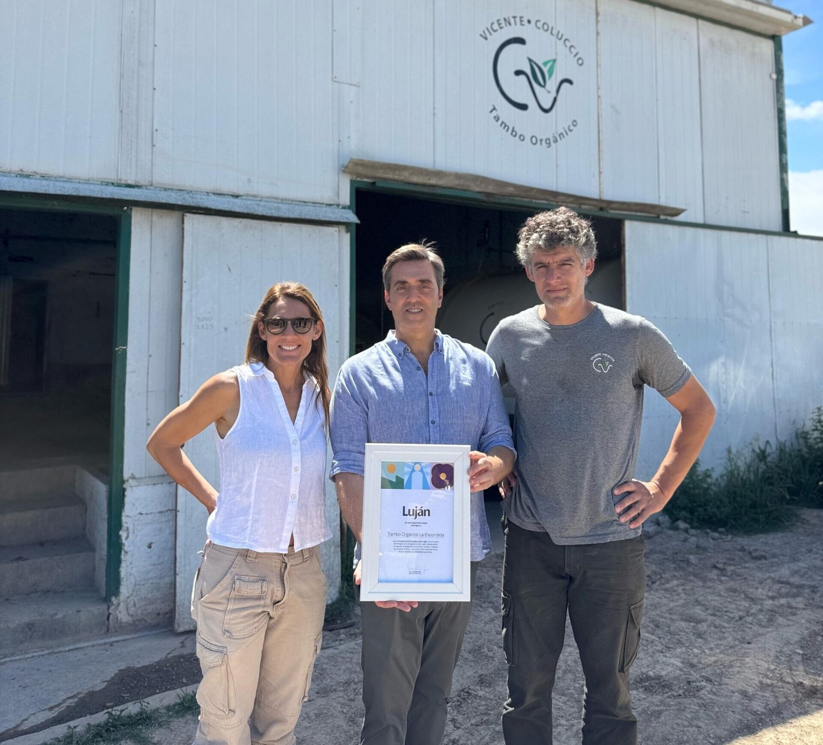 Se designó a Tambo Orgánico La Escondida como Empresa Embajadora de Luján