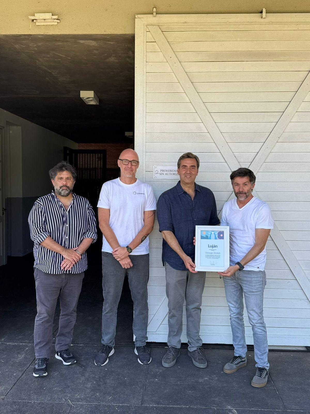 Clonargen Biotech fue reconocida como Empresa Embajadora de Luján