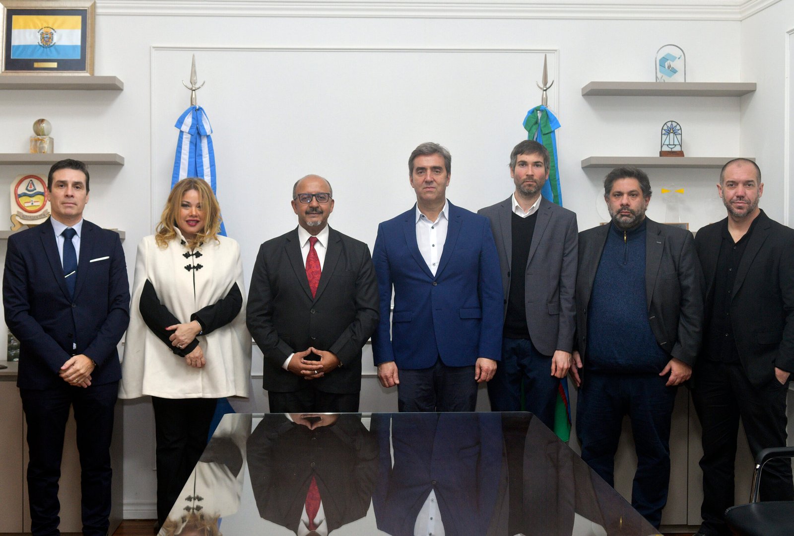 Visita oficial a Luján del Embajador de la India