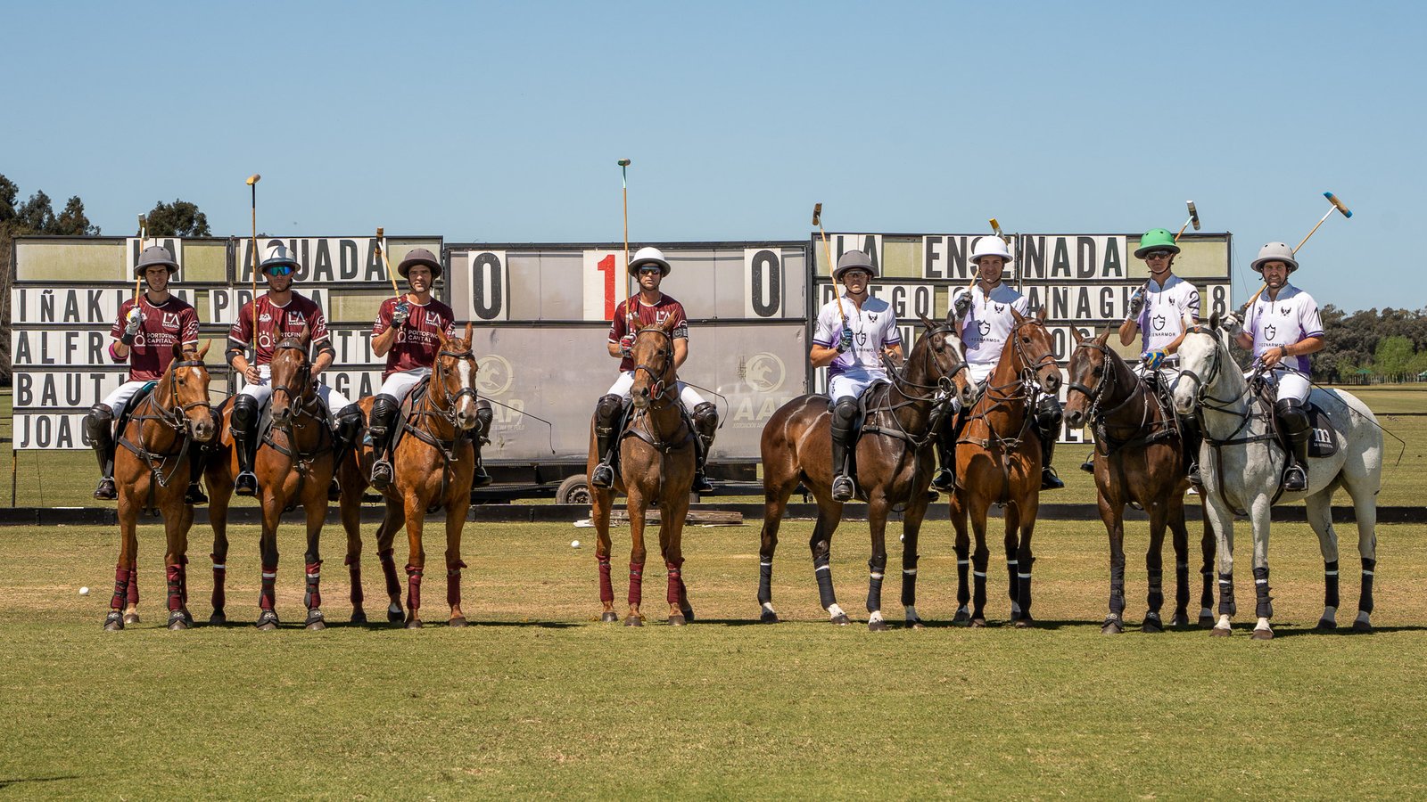 Luján en la Triple Corona de Polo