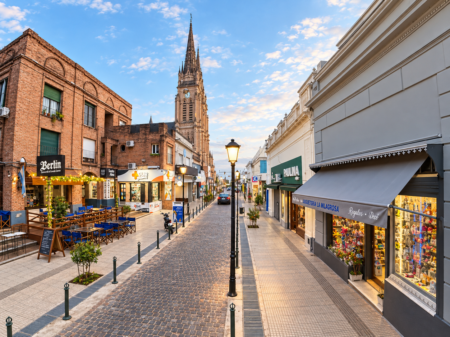 Con una gran celebración, se inaugura la nueva calle San Martín
